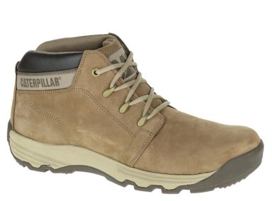 BOTINES HOMBRE CAT CUERO BEIGE DISRUPT - 1