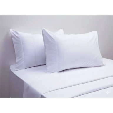 JUEGO DE SÁBANAS CANNON LISO BLANCO 180H 2 PL - 1