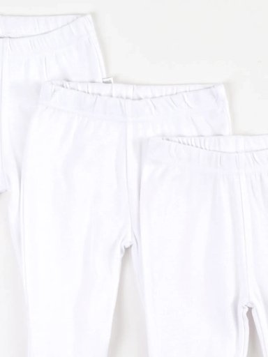 3 PACK PANTY ALGODÓN UNISEX BABY HARVEST X3 PATITAS BLANCO - 3