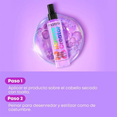 SPRAY PROFESIONAL MULTIBENEFICIOS MATRIX CABELLO DAÑADO MIRACLE CREATOR 190 ML - 8