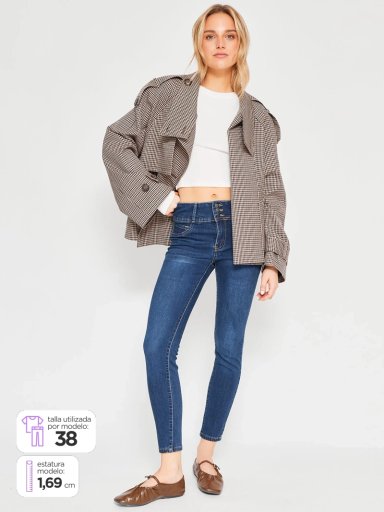 JEANS MUJER INDEX ALGODÓN  - 1