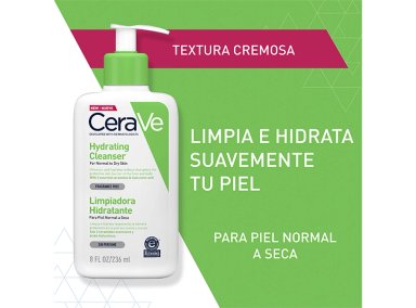 LIMPIADOR HIDRATANTE CERAVE 236 ML - 2