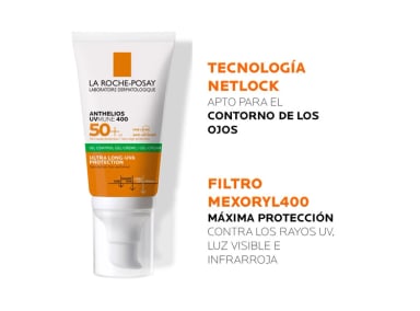 PROTECTOR SOLAR FACIAL LA ROCHE-POSAY ANTHELIOS XL TOQUE SECO SPF 50+ 50 ML - 3
