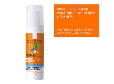 PROTECTOR SOLAR LA ROCHE-POSAY ANTHELIOS LECHE PARA BEBE FPS 50+ 50 ML - 2