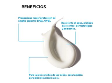 PROTECTOR SOLAR LA ROCHE-POSAY ANTHELIOS LECHE PARA BEBE FPS 50+ 50 ML - 3
