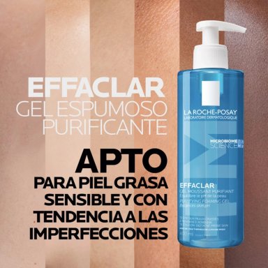 LIMPIADOR FACIAL LA ROCHE-POSAY GEL EFFACLAR PURIFICANTE 400 ML - 3