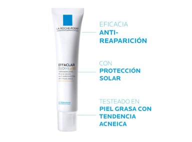 CREMA FACIAL LA ROCHE-POSAY HIDRATANTE ANTIIMPERFECCIONES EFFACLAR DUO SPF 30 40 ML - 3