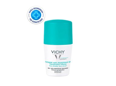 ANTITRANSPIRANTE VICHY ROLL ON 48H DERMO TOLERANCE 50 ML - 1