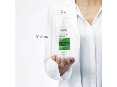 SHAMPOO VICHY DERCOS ANTICASPA CABELLO GRASO 390 ML - 2