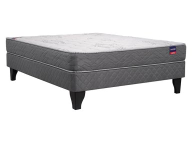 CAMA BOX CELTA COMPRIMIDO IBERICO DANUBIO 2 PLAZAS - 1