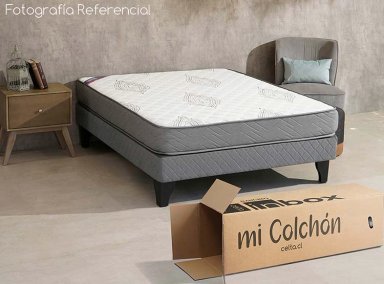 CAMA BOX CELTA COMPRIMIDO IBERICO DANUBIO 2 PLAZAS - 6