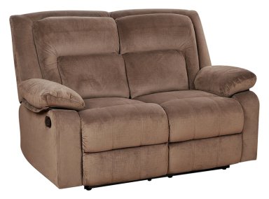 SOFÁ CIC RECLINABLE AMBERES 2 CUERPOS CAFÉ - 2