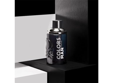 PERFUME BENETTON COLORS BLACK MAN HOMBRE EDT 100 ML - 4