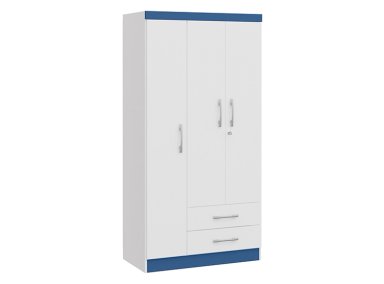 CLOSET RIPLEY HOME Y443 3 PUERTAS 2 CAJONES BLANCO - 4