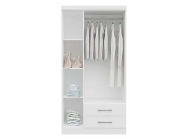 CLOSET RIPLEY HOME Y443 3 PUERTAS 2 CAJONES BLANCO - 5