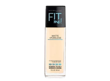 BASE DE MAQUILLAJE MAYBELLINE MATIFICANTE FIT ME 110 PORCELAIN - 1