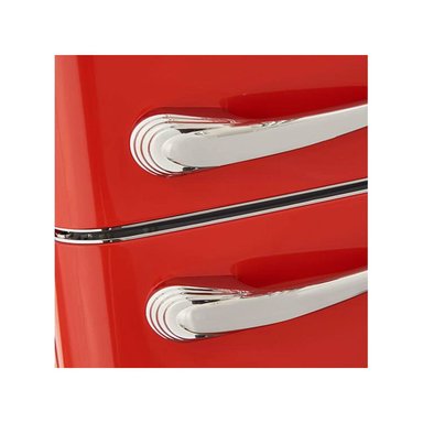 REFRIGERADOR LIBERO TOP FREEZER RETRO STYLE ROJO - 6