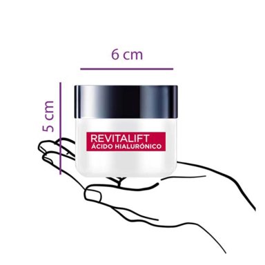 CREMA FACIAL LOREAL HIDRATANTE ANTIARRUGAS DÍA DERMO EXPERTISE REVITALIFT SPF 20 50 ML ÁCIDO HIALURÓNICO - 4