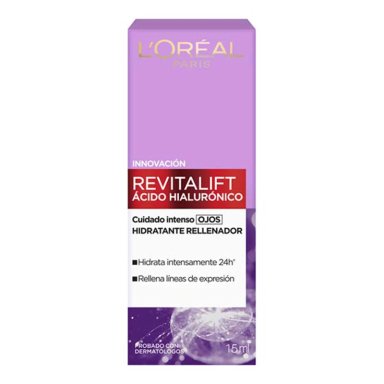 CONTORNO DE OJOS LOREAL SERUM DERMO EXPERTISE REVITALIFT 20 ML 0.025 ÁCIDO HIALURÓNICO + CAFEÍNA - 2