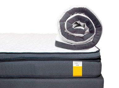 CUBRECOLCHON TOPPER DRIMKIP 1 PLAZA GRIS PLUS - 2