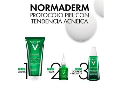 TRATAMIENTO FACIAL VICHY ANTIIMPERFECCIONES ACNÉ DOBLE ACCIÓN NORMADERM PHYTOSOLUTION 50 ML - 6