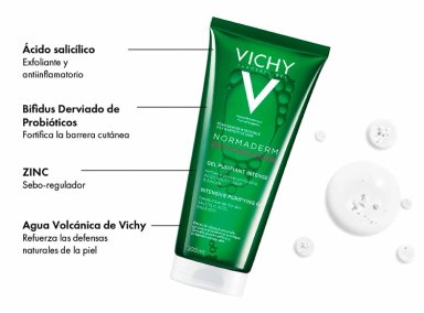 VICHY GEL PURIFICANTE NORMADERM PHYTOSOLUTION 200 ML - 3