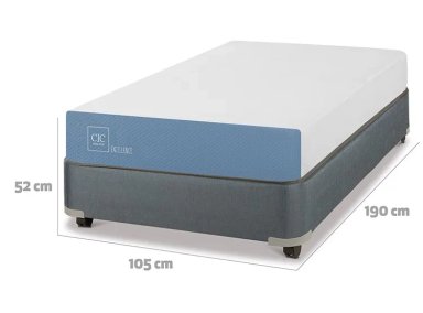 CAMA BOX AMERICANO CIC EXCELLENCE 1.5 PLAZAS - 3