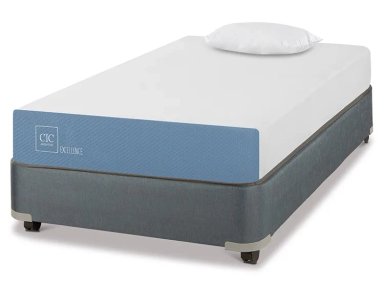 JUEGO DE DORMITORIO CIC CAMA BOX AMERICANO EXCELLENCE 1 PLAZA + ALMOHADA - 2