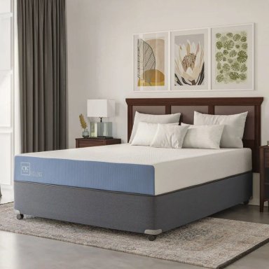 JUEGO DE DORMITORIO CIC CAMA BOX AMERICANO EXCELLENCE FULL + SET OLMO - 8