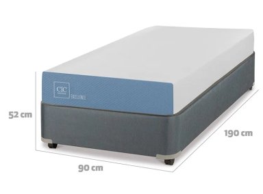 CAMA BOX AMERICANO CIC DUPLEX EXCELLENCE 1 PLAZA - 3