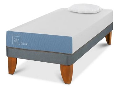 JUEGO DE DORMITORIO CIC CAMA EUROPEA EXCELLENCE 1 PLAZA + ALMOHADA - 2