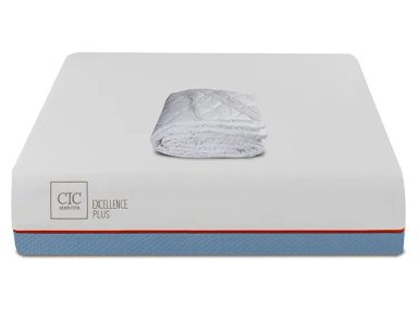 SET CIC COLCHÓN EXCELLENCE PLUS 1.5 PLAZAS 1.05 X 2 M + CUBRE - 1