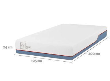 SET CIC COLCHÓN EXCELLENCE PLUS 1.5 PLAZAS 1.05 X 2 M + CUBRE - 3