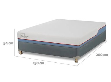 CAMA BOX AMERICANO CIC EXCELLENCE PLUS BN 2 PLAZAS - 3