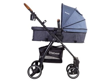 COCHE CUNA TRAVEL SYSTEM BEBE FÉNIX AZUL BEBESIT - 2