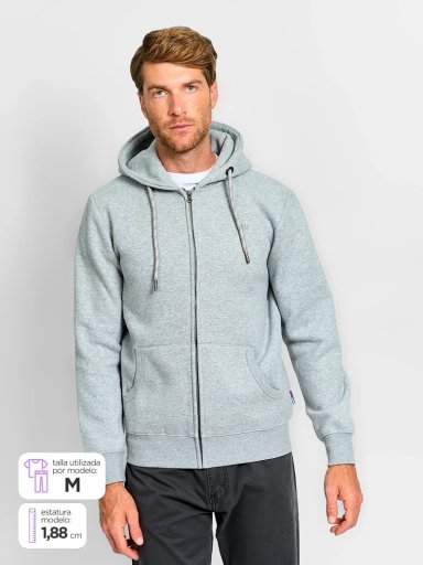 POLERÓN HOMBRE ROBERT LEWIS FULL ZIPPER - 1