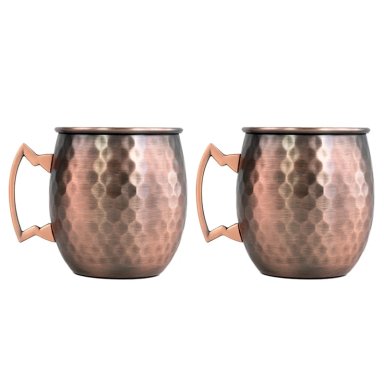SET 2 MUG WAYU COPPER - 1