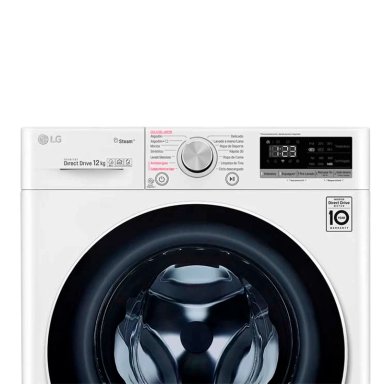 LAVADORA CARGA FRONTAL LG WM12WVC4S6 12KG BLANCO - 4