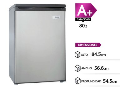 FREEZER VERTICAL LIBERO LFV-100I  80L ACERO - 1
