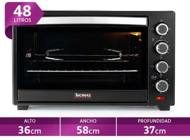 HORNO ELÉCTRICO THOMAS 48 L TH-N - 1