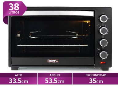 HORNO ELÉCTRICO THOMAS 38 L TH-N - 1