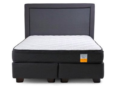 JUEGO DE DORMITORIO DRIMKIP CAMA AMERICANA 2 PLAZAS + RESPALDO - 2