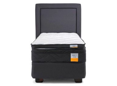 JUEGO DE DORMITORIO DRIMKIP CAMA AMERICANA 1.5 PLAZAS + RESPALDO + TOPPER - 2