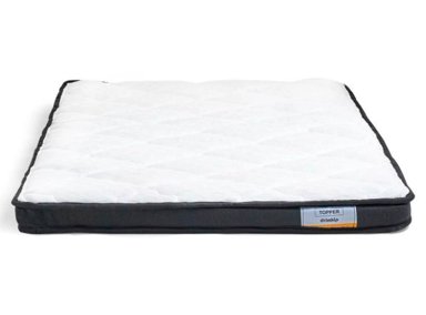 JUEGO DE DORMITORIO DRIMKIP CAMA AMERICANA 1.5 PLAZAS + RESPALDO + TOPPER - 4