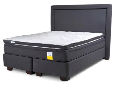 JUEGO DE DORMITORIO DRIMKIP CAMA AMERICANA KING + RESPALDO + TOPPER - 1