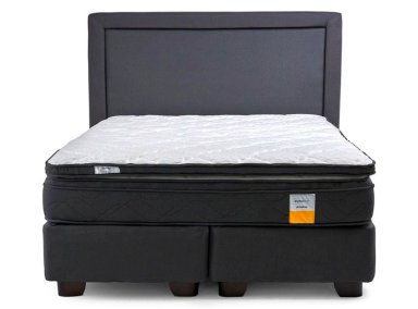 JUEGO DE DORMITORIO DRIMKIP CAMA AMERICANA KING + RESPALDO + TOPPER - 2