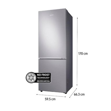 REFRIGERADOR SAMSUNG BOTTOM FREEZER NO FROST 290 L RB30N4020S8/ZS - 4