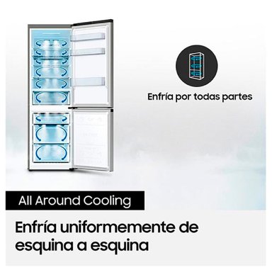 REFRIGERADOR SAMSUNG BOTTOM FREEZER NO FROST 290 L RB30N4020S8/ZS - 6