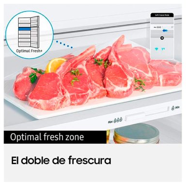 REFRIGERADOR SAMSUNG BOTTOM FREEZER NO FROST 290 L RB30N4020S8/ZS - 7
