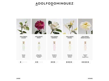 PERFUME ADOLFO DOMINGUEZ AGUA FRESCA GARDENIA MUJER EDT 120 ML - 10